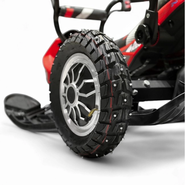 Электроснегокат Snow Razor Moto Pro (зелено-голубой)