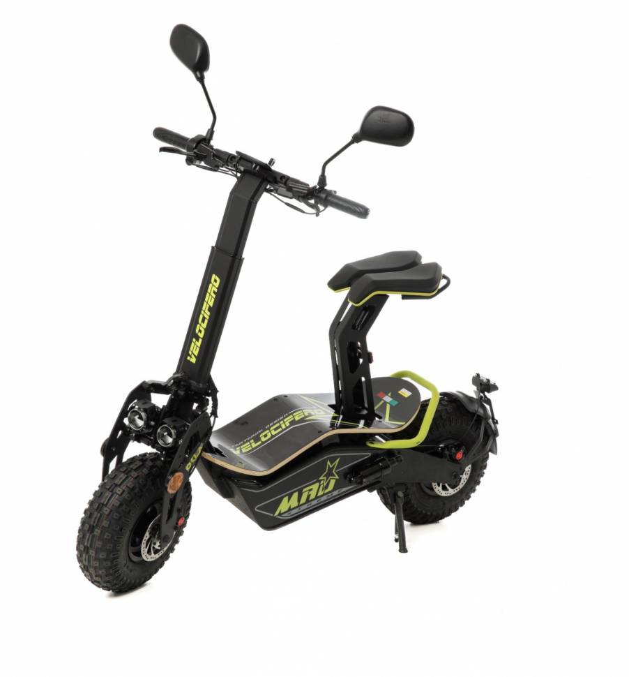 Электросамокат Velocifero MAD 810W EEC (Желтый)
