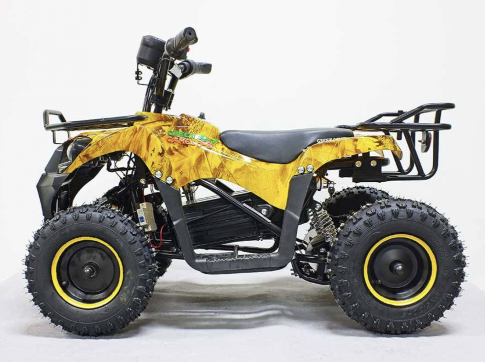 Квадроцикл GreenCamel Гоби K45 (36V 800W R6 Цепь) быстросъем, ножной тормоз