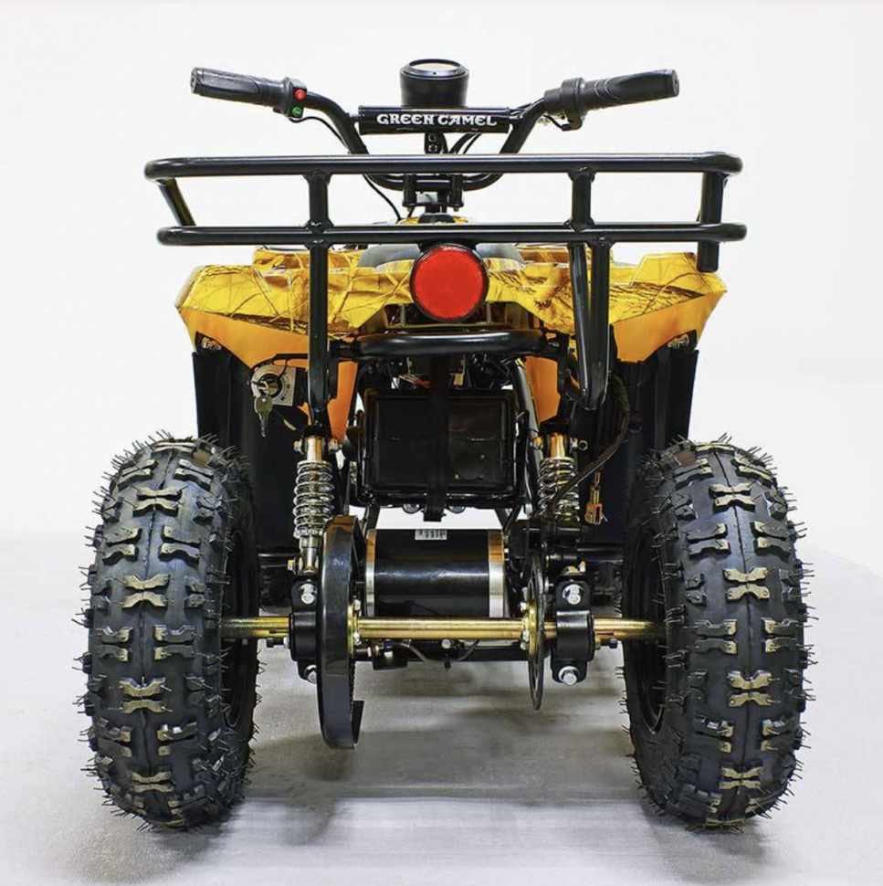 Квадроцикл GreenCamel Гоби K45 (36V 800W R6 Цепь) быстросъем, ножной тормоз