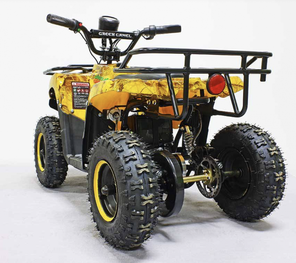 Квадроцикл GreenCamel Гоби K45 (36V 800W R6 Цепь) быстросъем, ножной тормоз