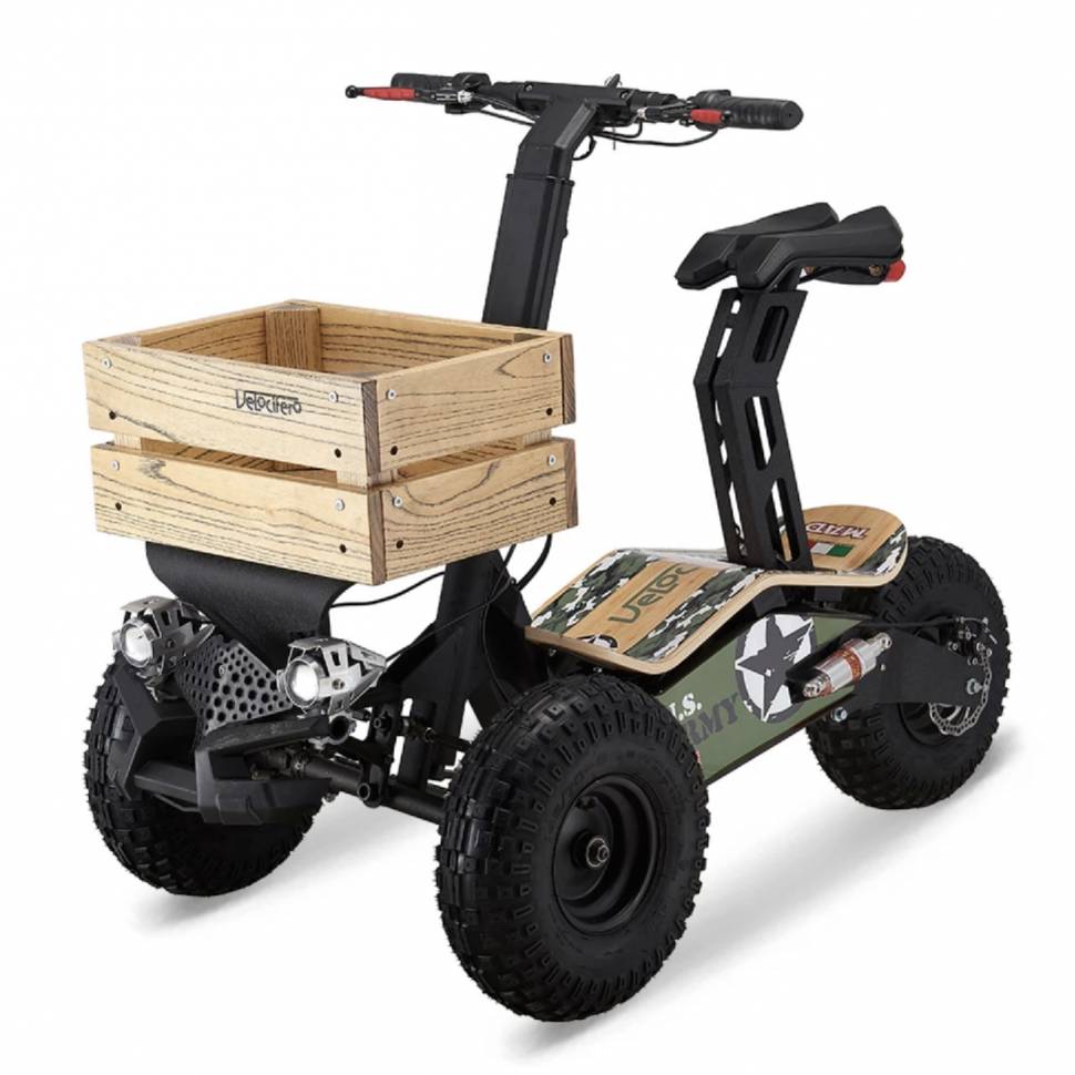 Электросамокат Velocifero MAD TRUCK CE 2000W (Army)