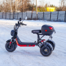 Электротрицикл WHITE SIBERIA TRIKE MINI BLACK 1500W