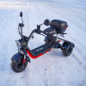 Электротрицикл WHITE SIBERIA TRIKE MINI BLACK 1500W