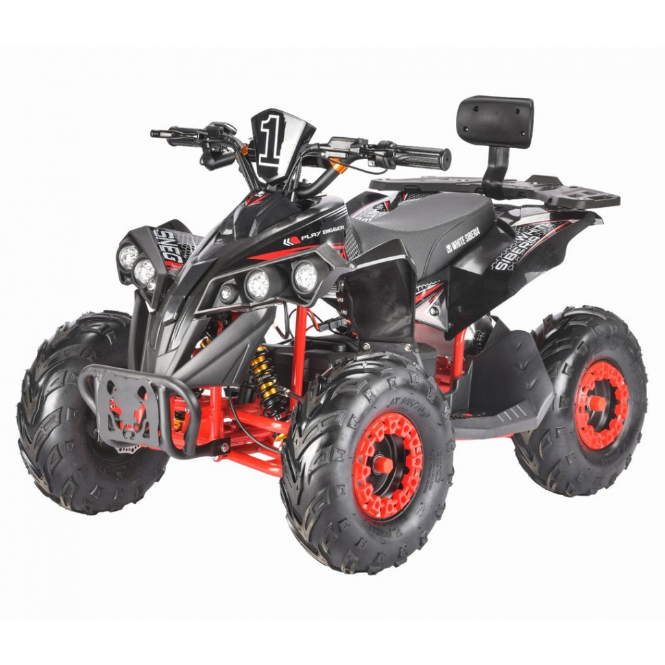 Детский электроквадроцикл WHITE SIBERIA SNEG R 1500W